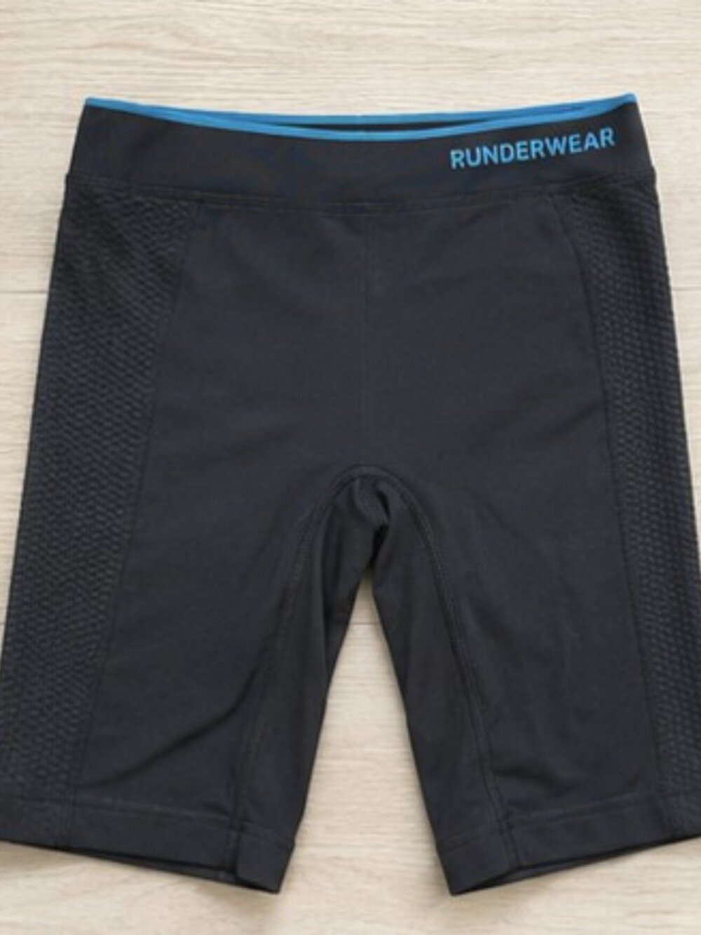Runderwear Women’s Long Shorts – Black – Size L